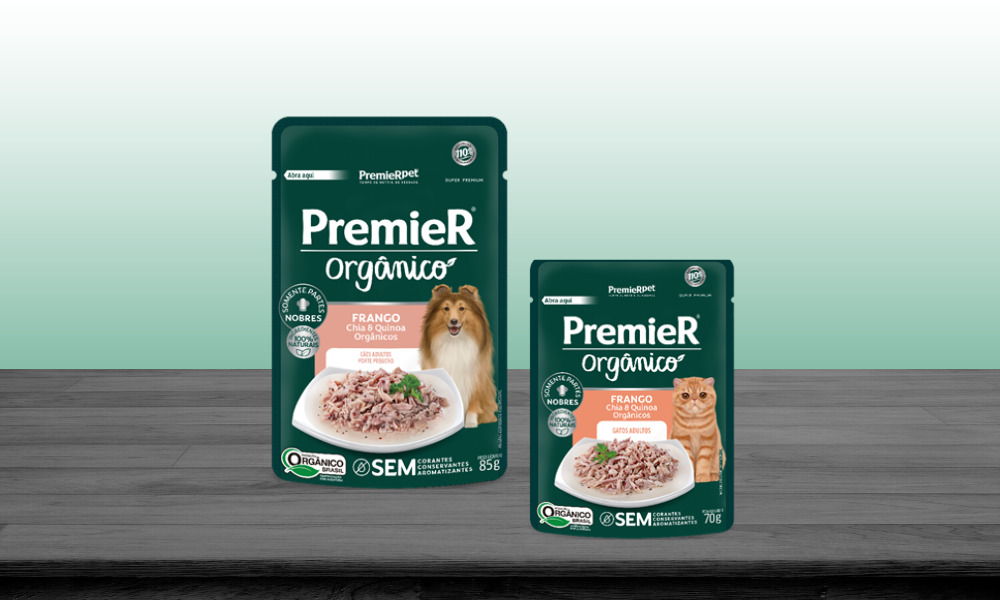 alimentos orgânicos para pets
