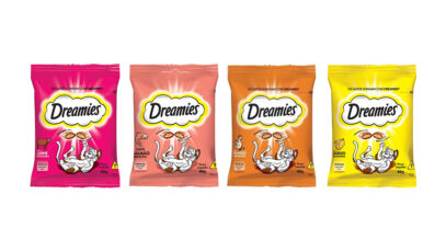 Dreamies® apresenta novas embalagens e novo sabor de petisco para gatos