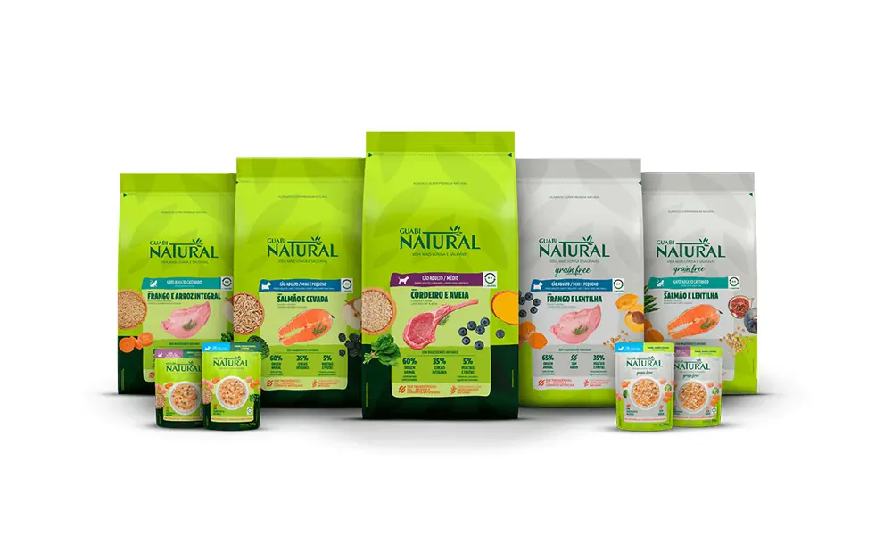 Guabi Natural amplia categoria de úmidos 