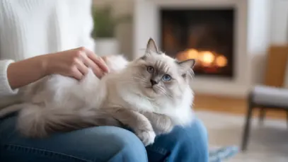 Gato ragdoll: colinho e chamego para relaxar