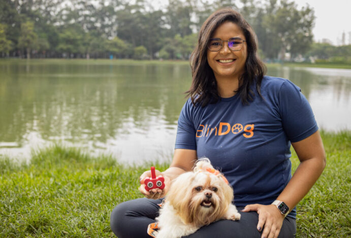 PRODUTOS PARA CÃES CEGOS