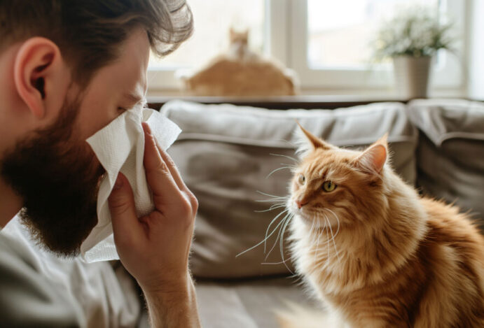 gatos para pessoas alérgicas