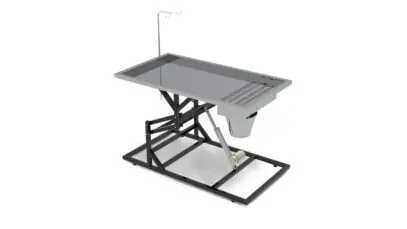 mesa pantográfica veterinária