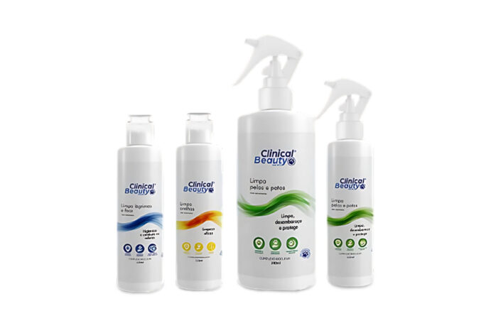 Linha de higiene para cães