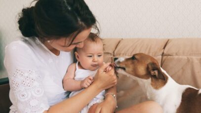 criança com pet