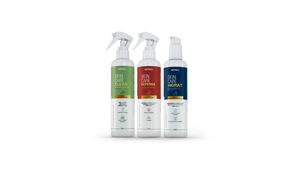 Linha premium de dermocosméticos para cães e gatos 1 dermocosméticos para cães e gatos,Vetnil