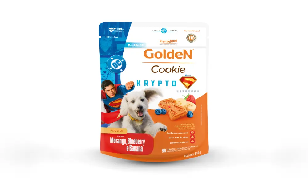 Petiscos para cães em collab com ‘Superman’ 1 petiscos para cães,GoldeN, PremieRpet