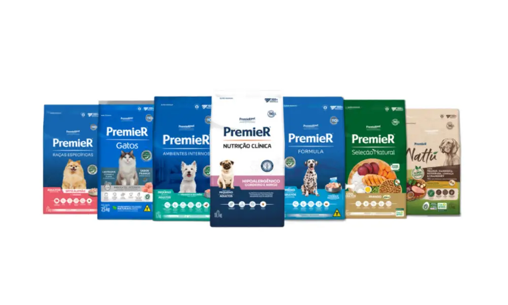 Nova formulação nas linhas de rações da PremieRpet 1 linhas de rações,premierpet