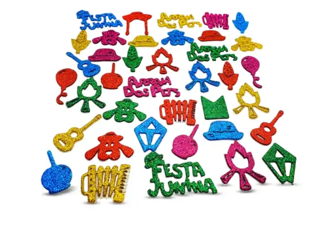 adesivos de festa junina, Funny Dogs