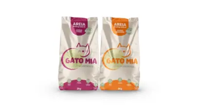 areias higiênicas Gato Mia