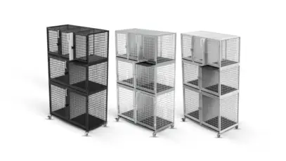 Sãnitas lança canil modular de 7 lugares