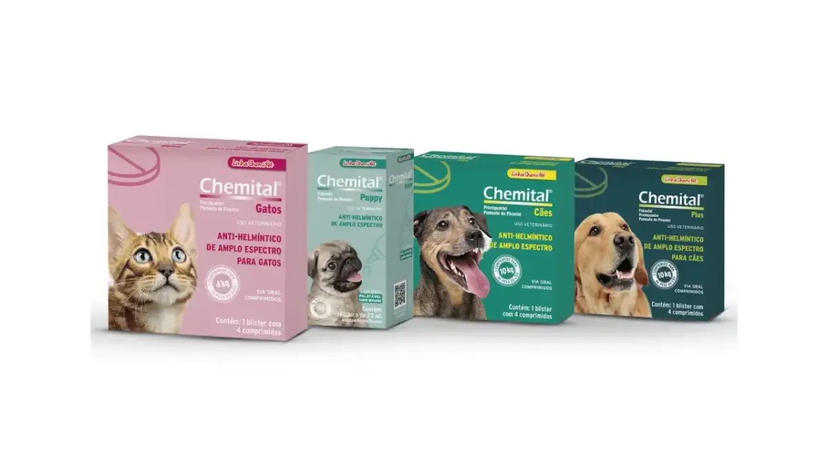 linha de vermífugos