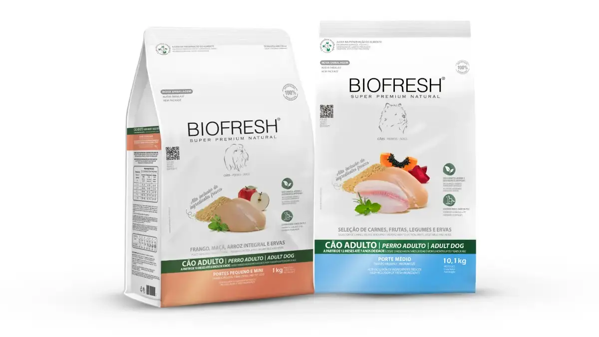 Biofresh renova embalagens e mantém fórmula original