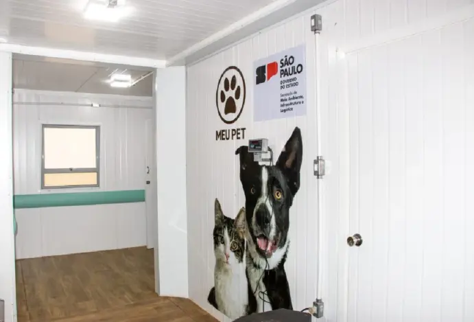 São Paulo amplia atendimento veterinário com pet contêineres