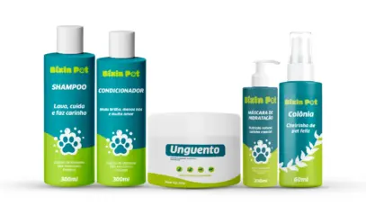 Linha da Cicatribio promove o cuidado diário da pele de pets