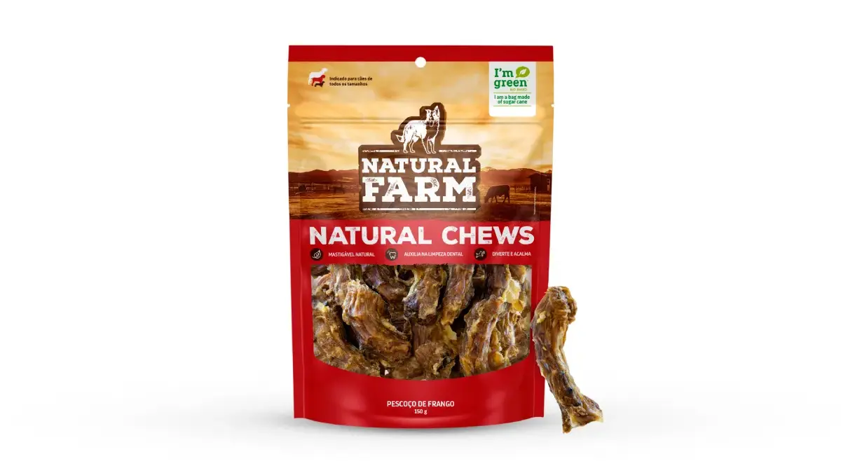 Pescoços de frango chegam ao mix da Natural Farm