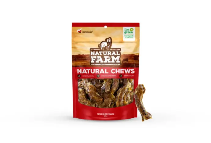 Pescoços de frango chegam ao mix da Natural Farm