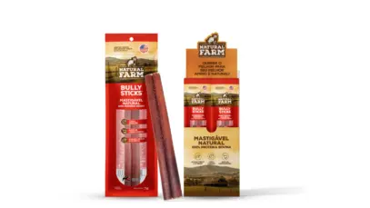 Natural Farm anuncia venda de Bully Sticks no Brasil