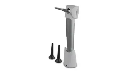 Otoscópio digital veterinário SyncVision Vet, da MD Spirit, permite gravar e compartilhar exames em Full HD