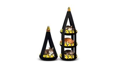 Cama suspensa Bob, da Talento's Pet, chega ao mercado com proposta de conforto para gatos