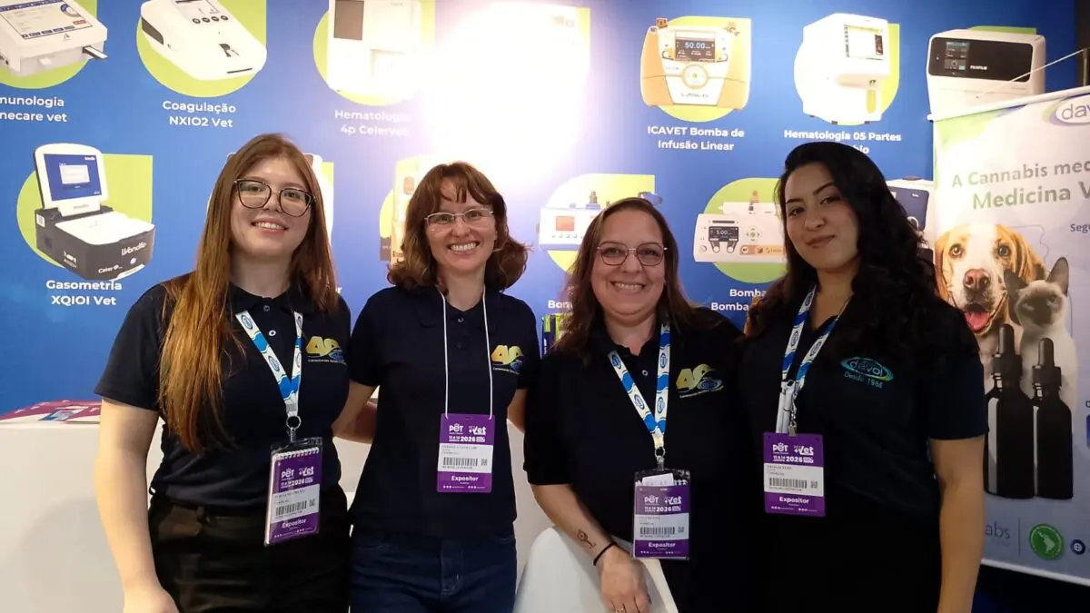 Pamela Milioranca, Verônica Cavallari, Ada Cristina e Nathalia Yumi, do Grupo Davol