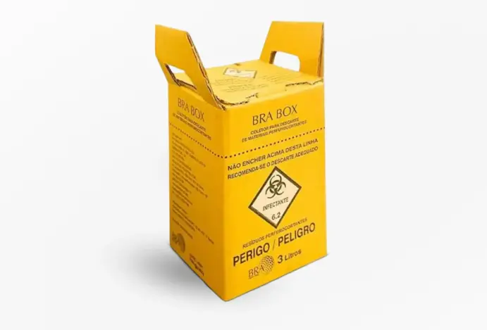 BRA INDUSTRIAL investe no descarte seguro de perfurocortantes