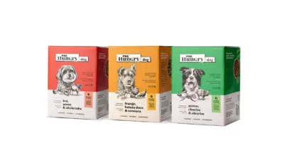 The Hungry Dog apresenta refeições para cães que dispensam congelamento